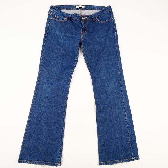 Lot of 2 Levi Womens 12 M Low Boot Cut 545 Jeans *READ* Y2K Distressed - Picture 2 of 16